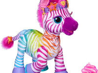 furreal friends f6373 jucărie interactivă "my rainbow zebra"
