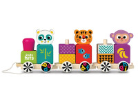 kids hits kh20/021 tren din lemn "prieteni fericiți"
