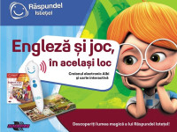 raspundel istetel 69364 set creionul electronic albi și carte “engleză și joc, în același loc”