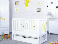 veres 13.1.1.20.06 patuț pentru copii "Соня ЛД13" (alb)  