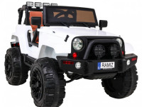 ramiz Машина на аккумуляторе jeep all terrain белый