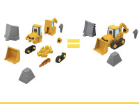tomy tractor de construcție buldoexcavator john deere build-a-buddy 47278 33288