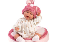 llorens 74134 Кукла смеющаяся "mimi sonrisas cojin" (42 см.)