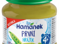 hame Пюре "hamanek" Зеленый горошек 125 гр. (4 м+)
