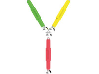 happy people 60750 constructor magnetic supermag colorstix (7 buc.)