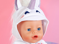 zapf creation 838266 salopetă baby born "unicorn" (43 cm)
