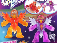 goozonians g07407 set de figuri elastice "queen ember vs princsess flik"