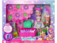 enchantimals hlk84 set de joc "cerbul danesa și sprint"