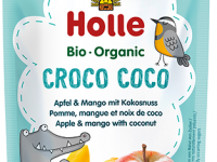 holle bio organic Пюре "croco coco" Яблоко-манго-кокос (8 м +) 100 гр.