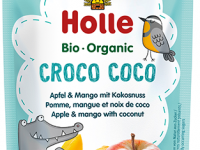 holle bio organic piure "croco coco" mere-mango-cocos (8 luni +) 100 gr.
