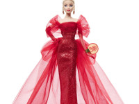barbie jbj17 păpușă de colecție "signature ruby red! 80-a aniversare