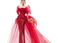 barbie jbj17 păpușă de colecție "signature ruby red! 80-a aniversare