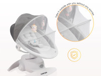 caretero 8001 balansoar electronic "opti" (p&acirc;nă la 9 kg.) gri