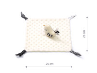 babyono-767 1537 Мягкая игрушка-платок "Маленькая Птичка"