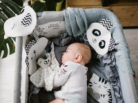 babyono-767 1537 Мягкая игрушка-платок "Маленькая Птичка"