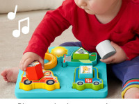 fisher-price hrp31 puzzle muzicale 2 în 1 "aventuri distractive"