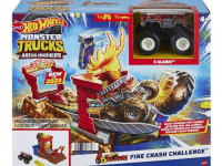 hot wheels hnb87 set de joc "monster trucks arena smashers" in sort.