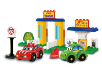 androni 8568-0car constructor cars kids "statie de service" (37 el.)