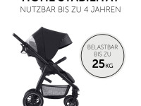 hauck Коляска 2в1 saturn r duoset melange black
