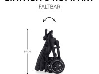 hauck Коляска 2в1 saturn r duoset melange black