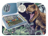 as kids 1023-66229 set pentru desen in gentuta art case jurassic world