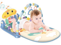 bibiin toys 698-93 covoraș educativ cu pian albastru