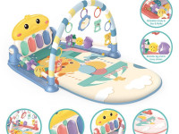 bibiin toys 698-93 covoraș educativ cu pian albastru