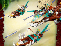 lego ninjago 71748 Конструктор "Морская битва на катамаране" (780 дет.)