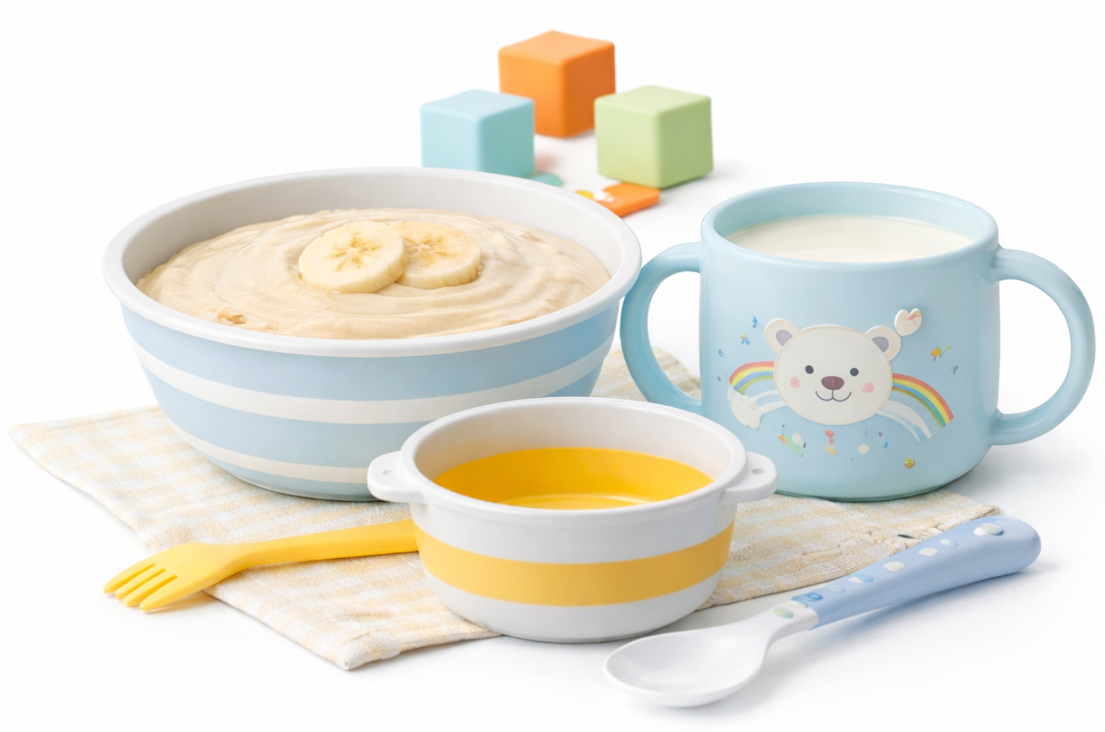 Детская посуда и столовые приборы