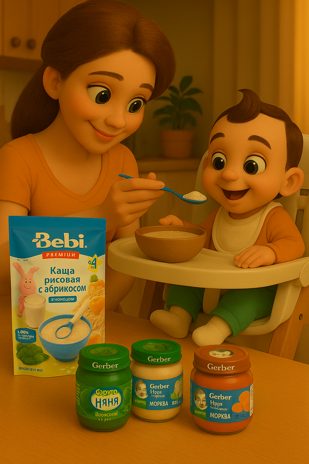 Ce să-i dai de mâncare copilului după 6 luni