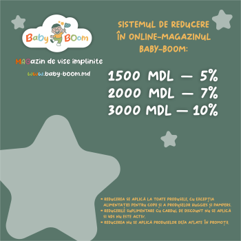 Sistemul de reducere în online-magazinul Baby-Boom